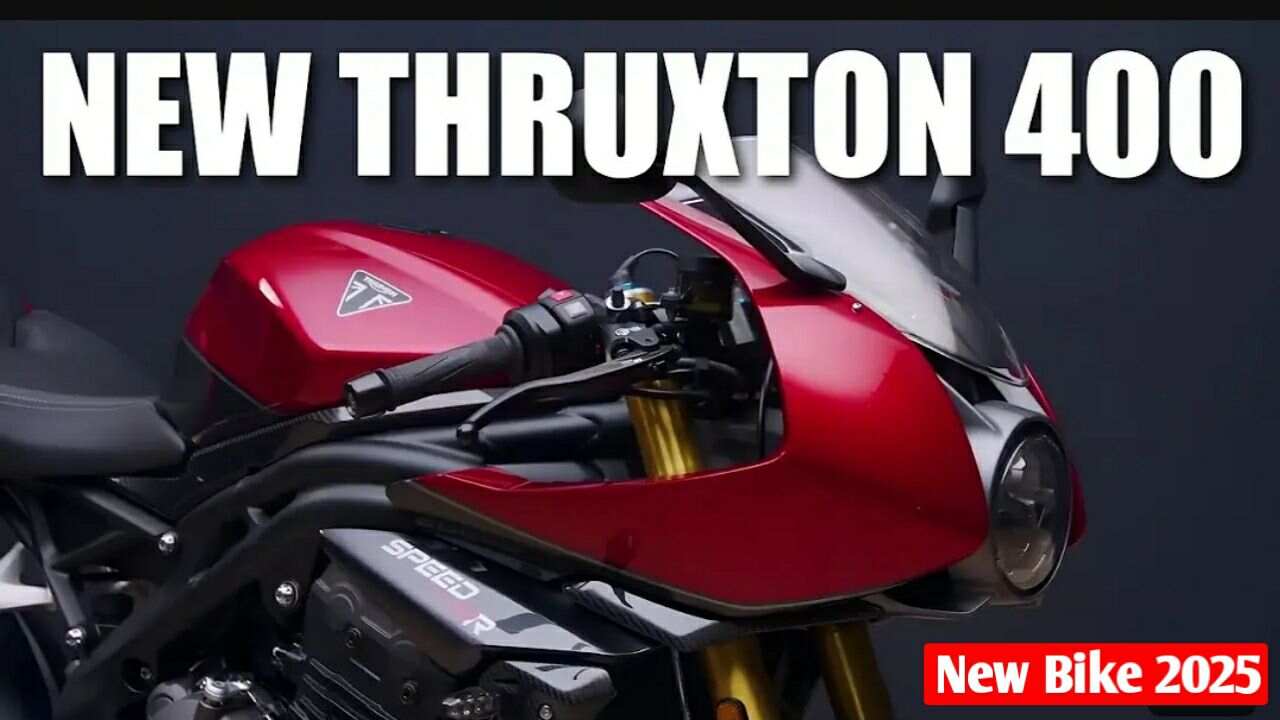 Triumph Thruxton 400 price in India